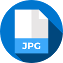 Files And Folders, Format, Archive, jpg, Extension, document, File DodgerBlue icon