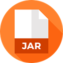 document, File, Format, Archive, Jar, Extension, Files And Folders Coral icon