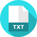 document, Extension, Files And Folders, File, Txt, Format, Archive Turquoise icon