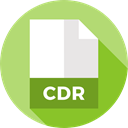 File, Format, Archive, Extension, Files And Folders, document, Cdr DarkKhaki icon