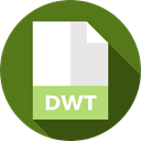document, File, Format, Archive, Extension, dwt, Files And Folders DarkOliveGreen icon