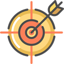 sniper, weapons, Seo And Web, Aim, Target, shooting Black icon
