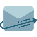 Mailing, envelopes, Communications, mail, interface, mails, envelope, Multimedia, Message, Email DarkGray icon