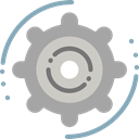 Tools And Utensils, Seo And Web, settings, configuration, cogwheel, Gear DarkGray icon