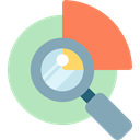 search, magnifying glass, zoom, education, Seo And Web, research, study, Tools And Utensils Silver icon