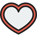 Checked, Shapes And Symbols, Heart, success, interface, tick WhiteSmoke icon
