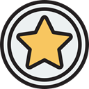 rate, shapes, signs, Shapes And Symbols, star, Favorite, Favourite, interface WhiteSmoke icon