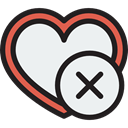 Favorite, Heart, Favourite, rate, shapes, signs, Shapes And Symbols WhiteSmoke icon