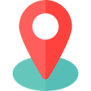 pin, placeholder, signs, map pointer, Maps And Flags, Map Location, Map Point, Maps And Location Tomato icon