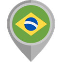 flag, brazil, placeholder, flags, Country, Nation OliveDrab icon