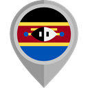 Country, Nation, flag, Swaziland, placeholder, flags Black icon