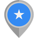 flag, Somalia, placeholder, flags, Country, Nation DodgerBlue icon