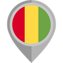 flag, guinea, placeholder, flags, Country, Nation DarkGray icon
