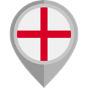 flag, England, placeholder, flags, Country, Nation WhiteSmoke icon