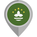 flag, placeholder, flags, Country, Nation, macao DarkOliveGreen icon
