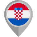 Croatia, placeholder, flags, Country, flag, Nation DarkGray icon
