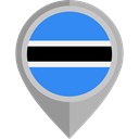 Nation, Botswana, placeholder, flags, Country, flag Black icon