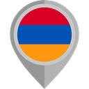 Country, Nation, flag, Armenia, placeholder, flags DarkGray icon