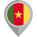 flag, Cameroon, placeholder, flags, Country, Nation DarkGray icon