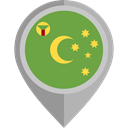 flags, Country, Nation, Cocos Island, flag, placeholder OliveDrab icon