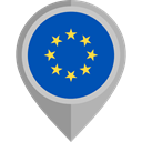 flags, Country, Nation, flag, european union, placeholder Teal icon