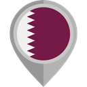 flag, Qatar, placeholder, flags, Country, Nation Brown icon
