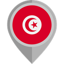 placeholder, flags, Country, Nation, flag, Tunisia Crimson icon