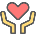 Heart, hospital, signs, Health Clinic, Healthcare And Medical DimGray icon