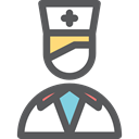 profile, Avatar, Social, Nurse, user, Healthcare And Medical, Professions And Jobs DimGray icon