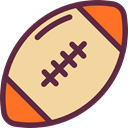 Ball, sports, American football, Rugby, Sports Ball, Rugby Ball, Sportive, Rugby Game, Sports And Competition NavajoWhite icon