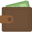 Notes, wallet, Money, card, Holder, Billfold, Business And Finance DarkOliveGreen icon
