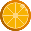 Orange, food, Fruit, organic, diet, vegetarian, vegan, Healthy Food, Food And Restaurant Orange icon