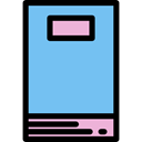 Book, education, reader, reading, leisure, open book, School Material SkyBlue icon