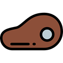 food, meat, steak, Barbecue, grilled, Proteins, Food And Restaurant Sienna icon