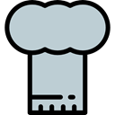 hat, food, kitchen, Chef, Cooker, Cooking, fashion, Kitchen Pack, Chef Hat, Food And Restaurant LightSteelBlue icon