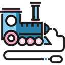 toys, transport, Toy, baby, train, children, Locomotive, trains, Railroad, Baby Toy, Kid And Baby Black icon