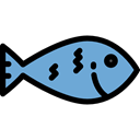 Animal, food, fish, Supermarket, meat, fishes, Foods, Meats, Food And Restaurant Black icon