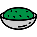 food, Mexico, Mexican, Foods, Guacamole, Typical, Food And Restaurant Black icon