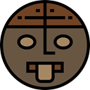 Aztec, Pagan, religion, Monument, religious, Monuments DarkOliveGreen icon