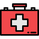 First aid, first aid kit, Health Care, Healthcare And Medical, doctor, medical, hospital Tomato icon