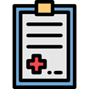 Healthcare And Medical, doctor, medical, Medical History, Clipboard Gainsboro icon