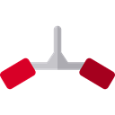 weights, Tools And Utensils, Sports And Competition, weight, sports, gym, Wheight Bar Black icon