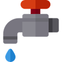 tap, water, Faucet, Droplet, Furniture And Household Gray icon
