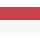 world, flag, Indonesia, flags, Country, Nation IndianRed icon