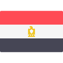 flags, Country, Nation, world, flag, Egypt Tomato icon