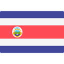 costa rica, world, flag, flags, Country, Nation DarkSlateBlue icon