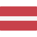 world, flag, Latvia, flags, Country, Nation IndianRed icon