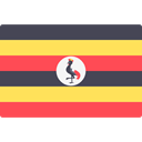Nation, world, flag, Uganda, flags, Country Khaki icon