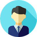 user, profile, Avatar, job, Social, Businessman, profession, Professions And Jobs SkyBlue icon