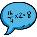 Multimedia, Chat, education, Answer, Communication, speech bubble, Conversation, maths MediumTurquoise icon